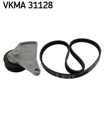 Kit de courroie d'accessoire (Courroie d’alternateur) SKF ref. VKMA 31128